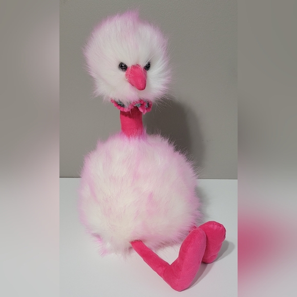 Jellycat Other - JELLYCAT 16" Raspberry Ripple Pom Pom Bird